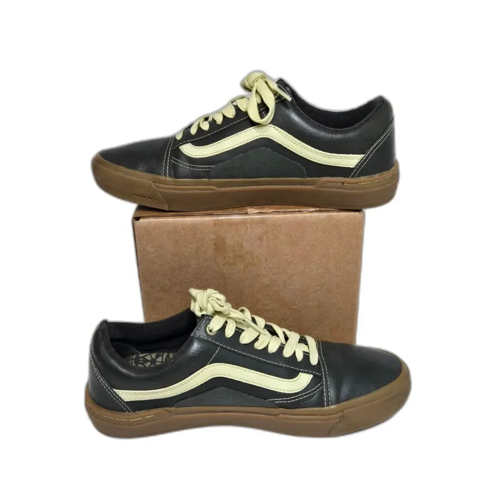Vans Old Skool BMX Pro Shoes | Men's Size 9.0 | Dennis Enarson Faux Leather Lows